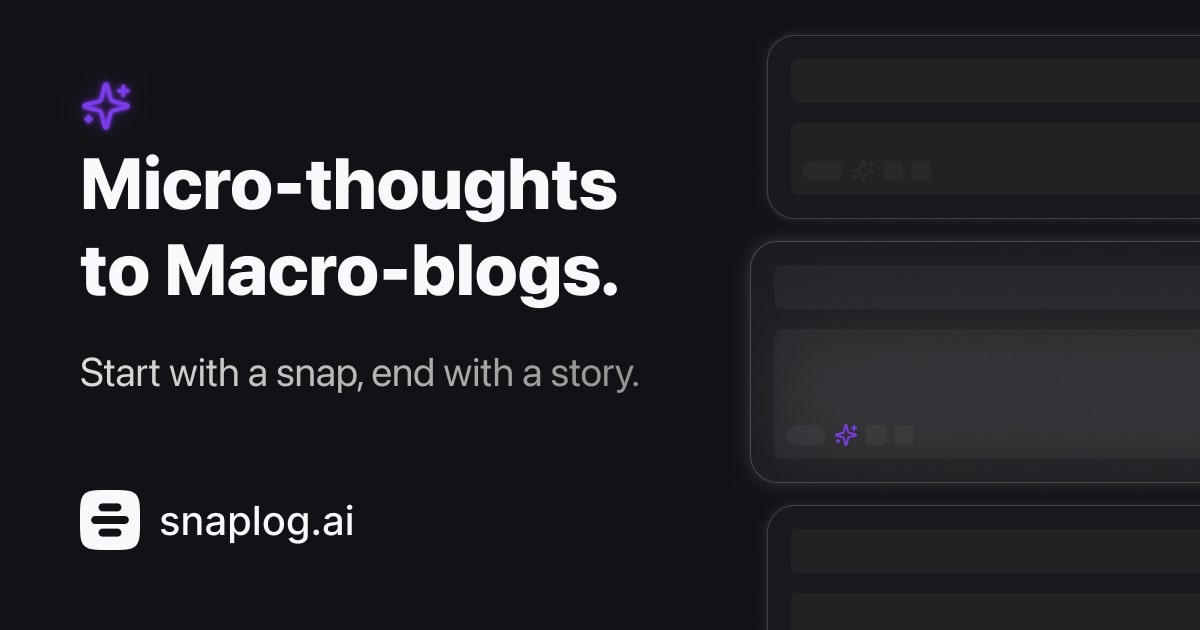 snaplog.ai